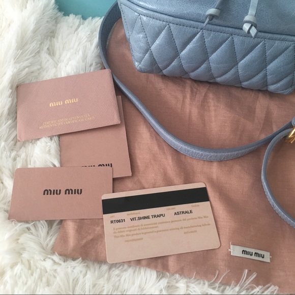 ❌SOLD❌ Miu Miu bucket bag BNWT - Picture 7 of 8